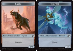 Golem (14) // Thopter (10) Token